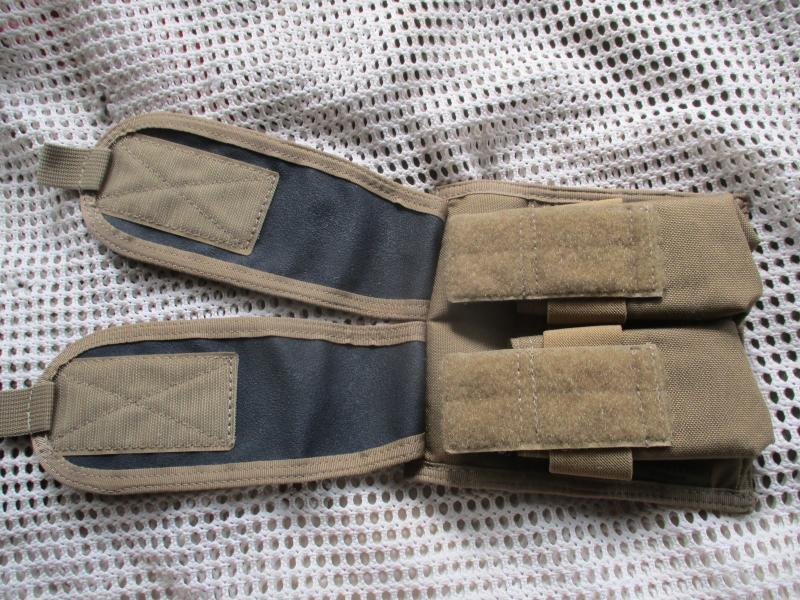 WARRIOR ASSAULT SYSTEMS uk MOLLE  double 5.56mm mag POUCH coyote tan NEW