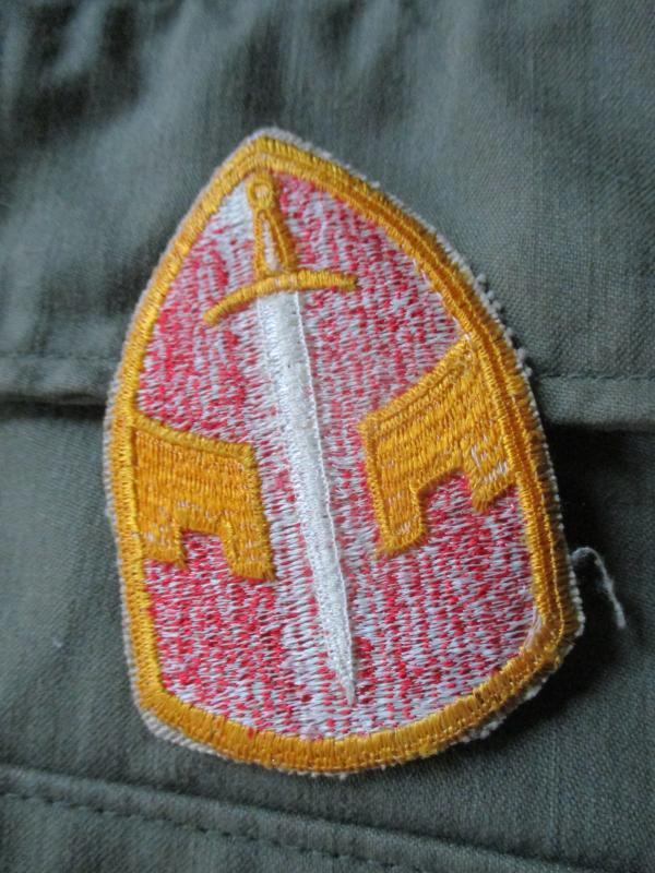 ORIGINAL us army MACV MAC V VIETNAM WAR SPECIAL FORCES BADGE PATCH cut edge