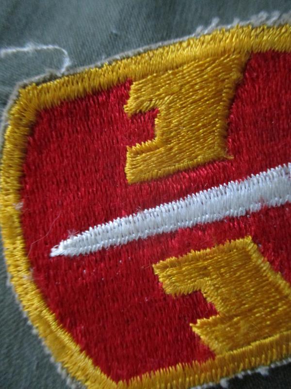 ORIGINAL us army MACV MAC V VIETNAM WAR SPECIAL FORCES BADGE PATCH cut edge