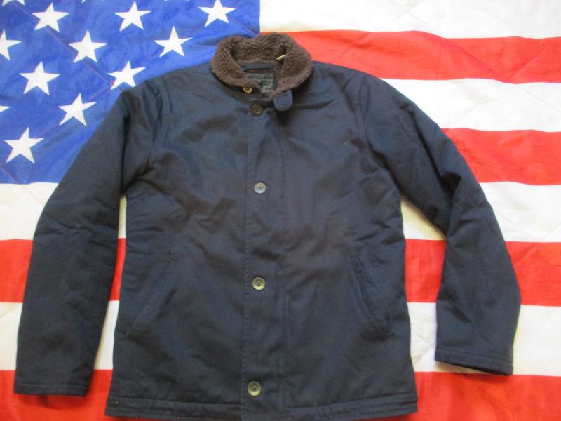 rare Vintage Fashion LEVIS ww2 US NAVY N1 N3 Sherpa DECK JACKET COAT medium