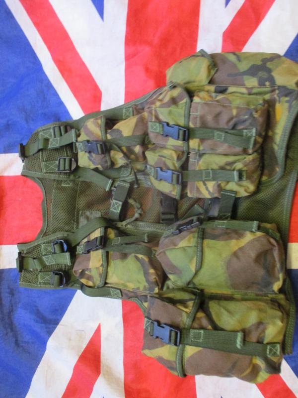 UK DPM camo PLCE OPS CTR CHEST WEBBING GP WAISTCOAT LBV VEST LBE