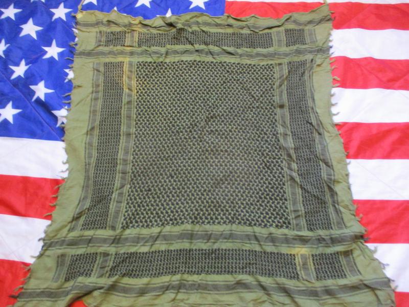 DESERT SHEMAGH SCARF green & black camo