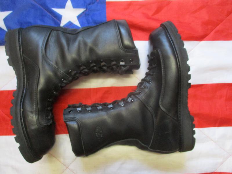 CORCORAN MATTERHORN usa made HI LEG winter COMBAT BOOTS goretex thinsulate AMERICAN 9 1/2 WIDE =UK 9