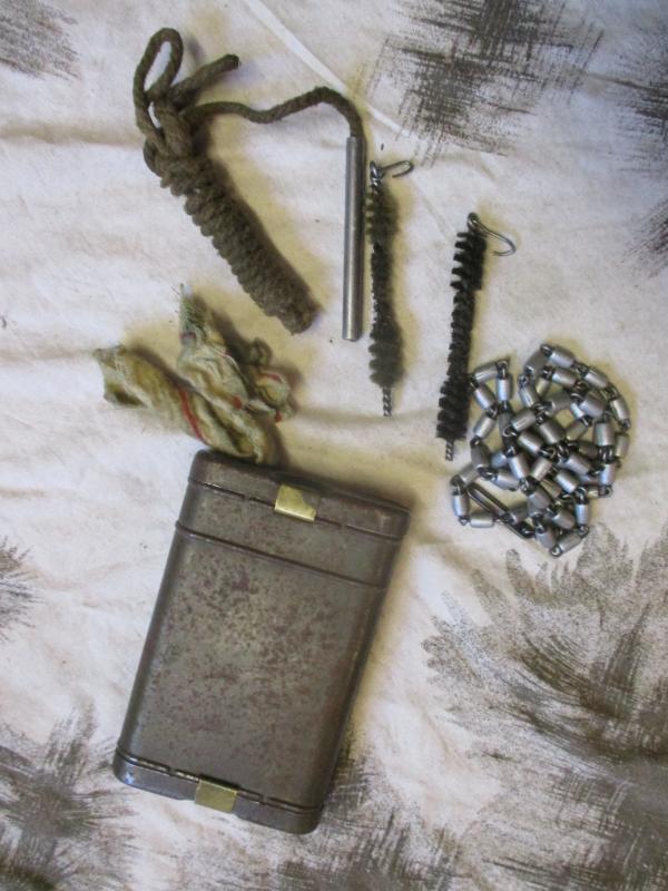 1936 Original Genuine REAL WW2 GERMAN ARMY / Waffen SS / LUFTWAFFE K98 CLEANING KIT