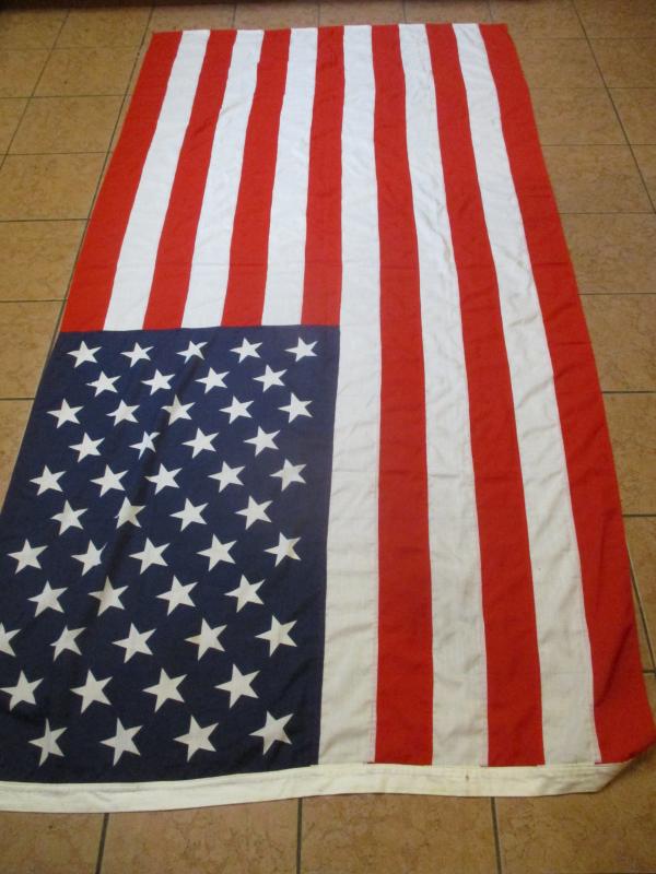 Vietnam War ERA 1960- 50 STAR USA AMERICAN FLAG stars & stripes MADE IN ENGLAND