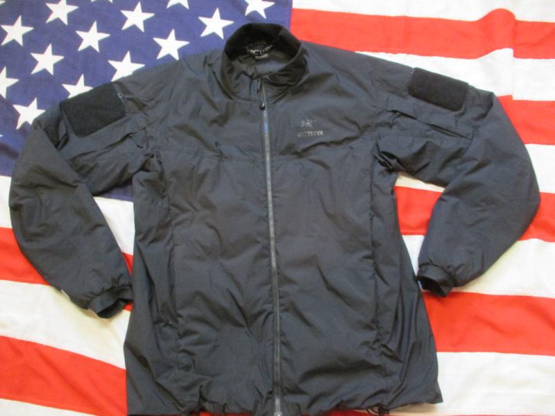GENUINE real ARCTERYX LEAF COLD WX LT JACKET mans large SF black
