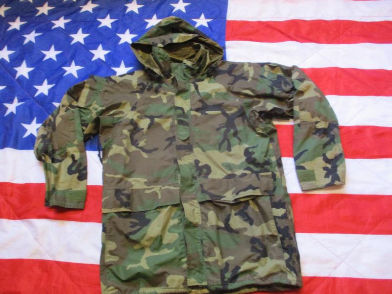 US ARMY / USMC USA GEN2 ECWCS m81 woodland CAMO goretex WATERPROOF PARKA COAT JACKET M L