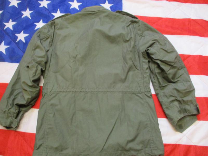 GENUINE alpha industries USA US ARMY M65 COAT COMBAT jacket VIETNAM WAR GREEN mr