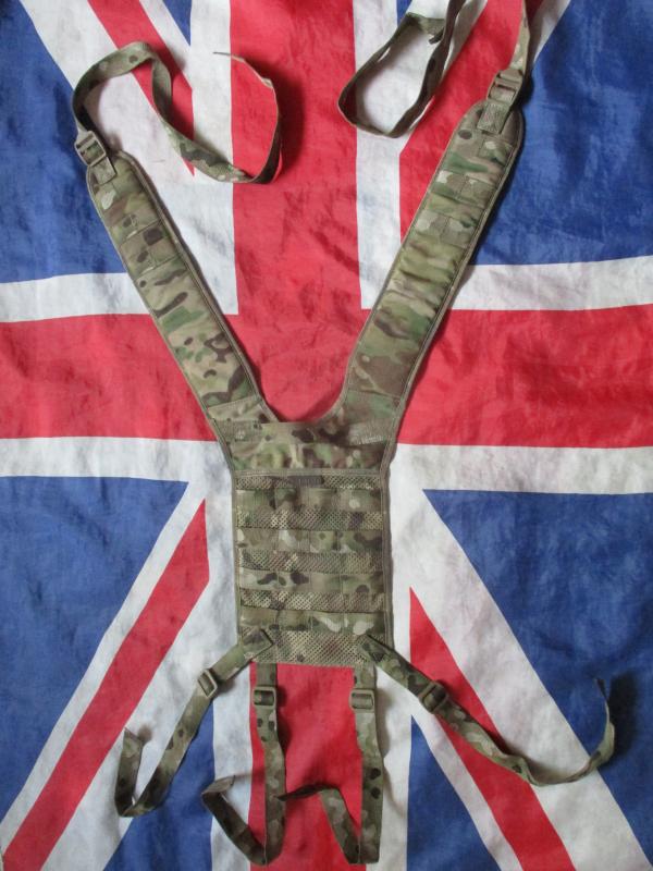 genuine JAYJAYS of Brecon MOLLE WEBBING MAIN YOKE real crye multicam / mtp