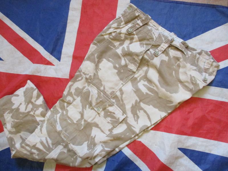 VERY RARE british army GULF WAR WAR 1 DESERT DPM ddpm LIGHTWEIGHT TROUSERS 36