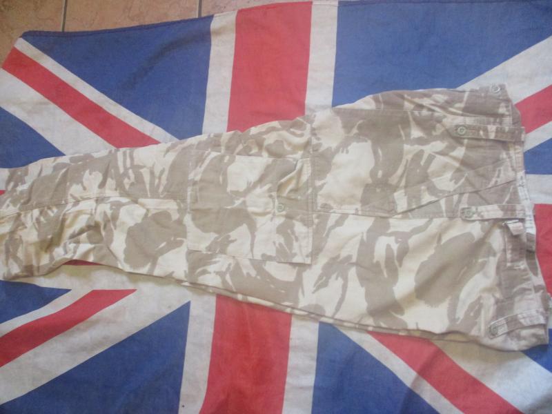 VERY RARE british army GULF WAR WAR 1 DESERT DPM ddpm LIGHTWEIGHT TROUSERS 36