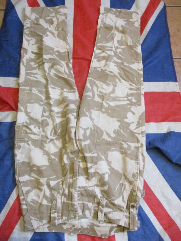 VERY RARE british army GULF WAR WAR 1 DESERT DPM ddpm LIGHTWEIGHT TROUSERS 36