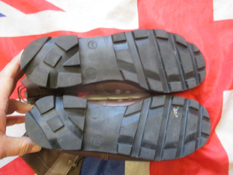 GENUINE wp BRITISH ARMY UKSF sas ISSUE JUNGLE COMBAT BOOTS mtp brown UK 10 L / W