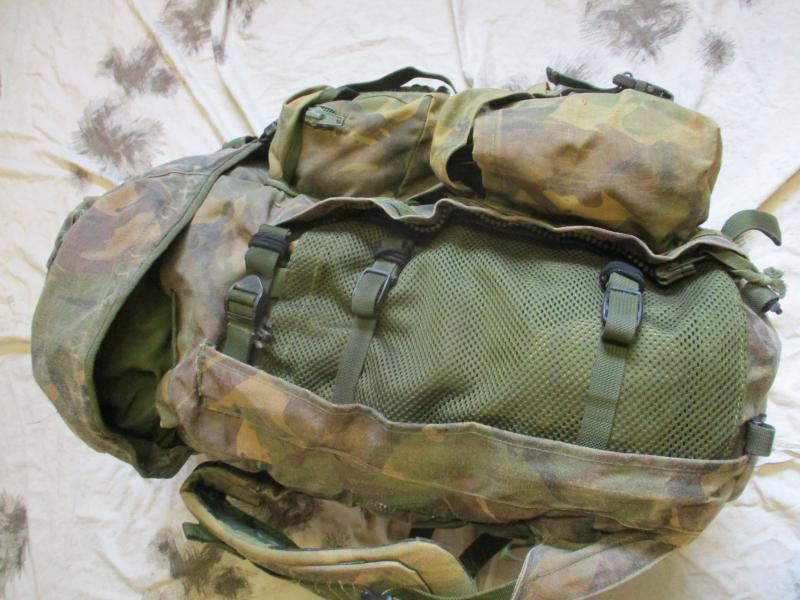 BRITISH ARMY ISSUE PLCE BERGEN short back DPM camo SAS jungle troopers MODIFIED
