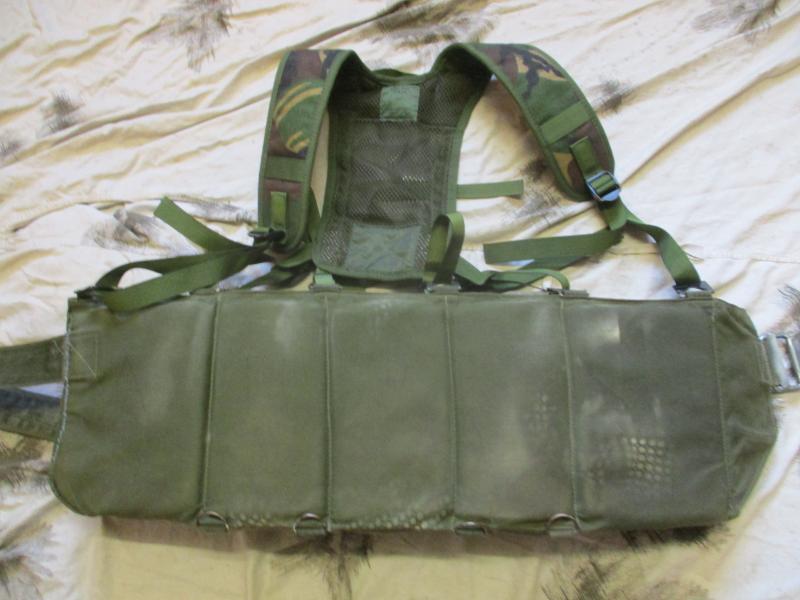 DRAGON of Colchester AIRBORNE belt kit STITCH DOWN WEBBING SET PLCE DPM & YOKE