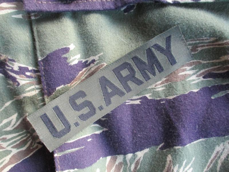 GENUINE issue US ARMY VIETNAM WAR ERA branch tape PATCH subdued M65 BDU new