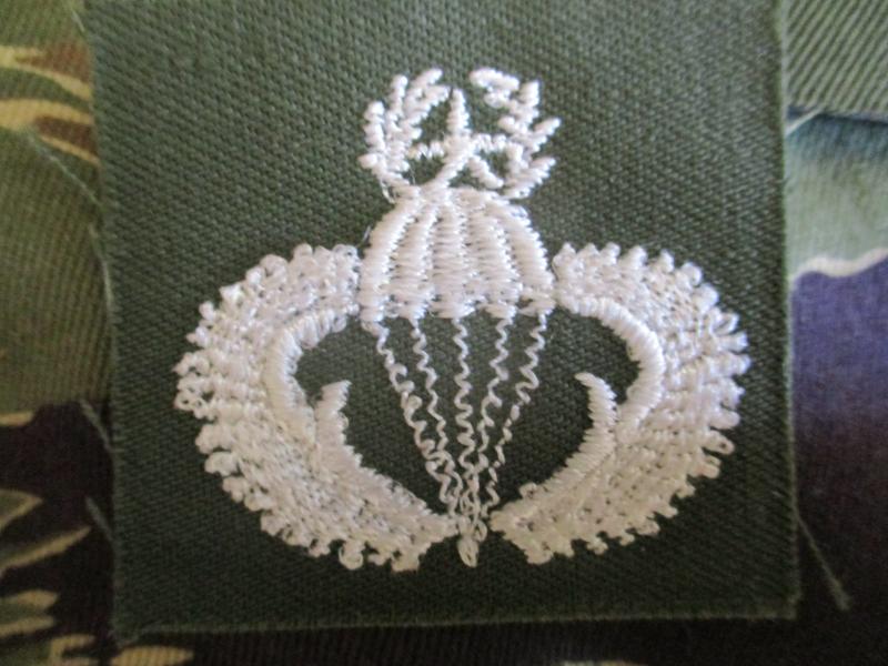 SOUTH KOREA parachute PARATROOPER PARA WINGS BADGE SET VIETNAM WAR era