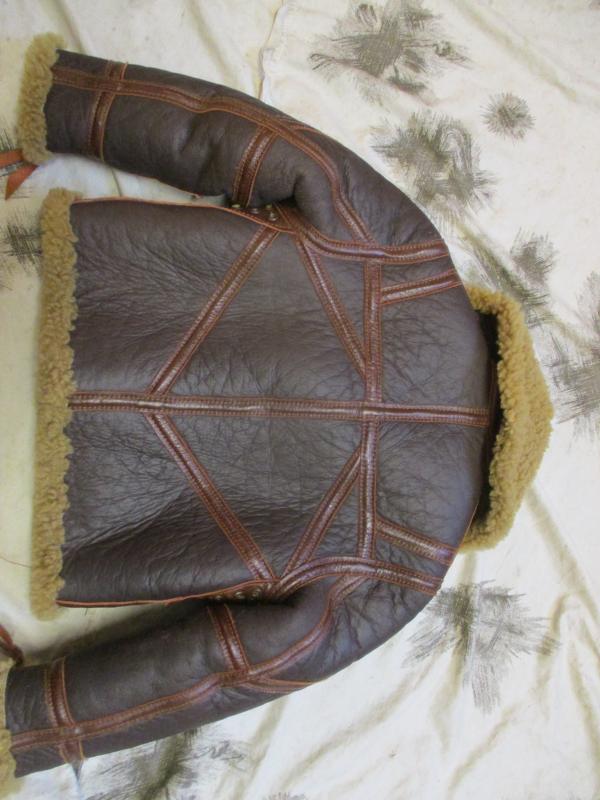 rare AERO LEATHER CO kids childs WW2 RAF SPITFIRE BOMBER PILOTS SHEEPSKIN JACKET COAT