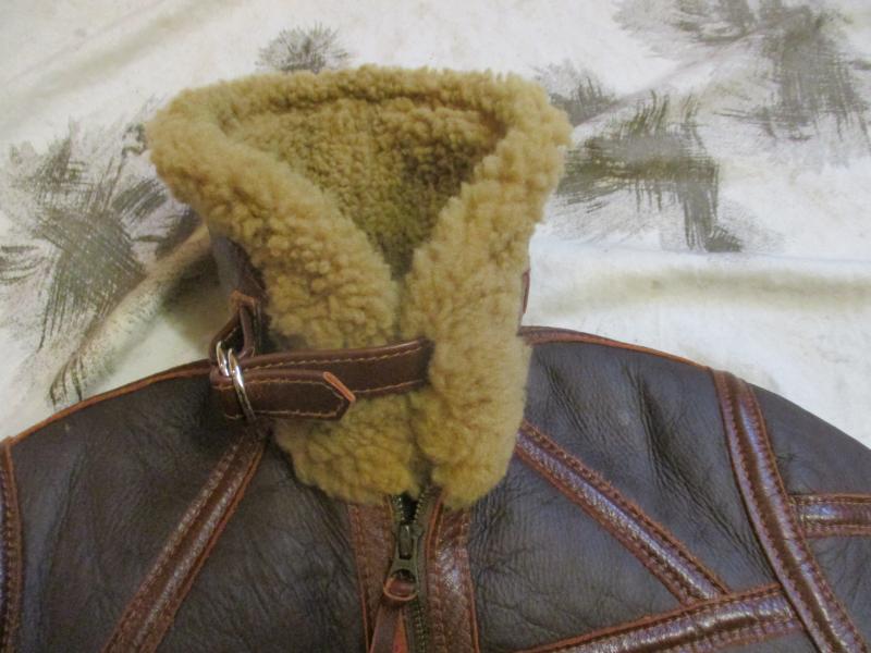 rare AERO LEATHER CO kids childs WW2 RAF SPITFIRE BOMBER PILOTS SHEEPSKIN JACKET COAT