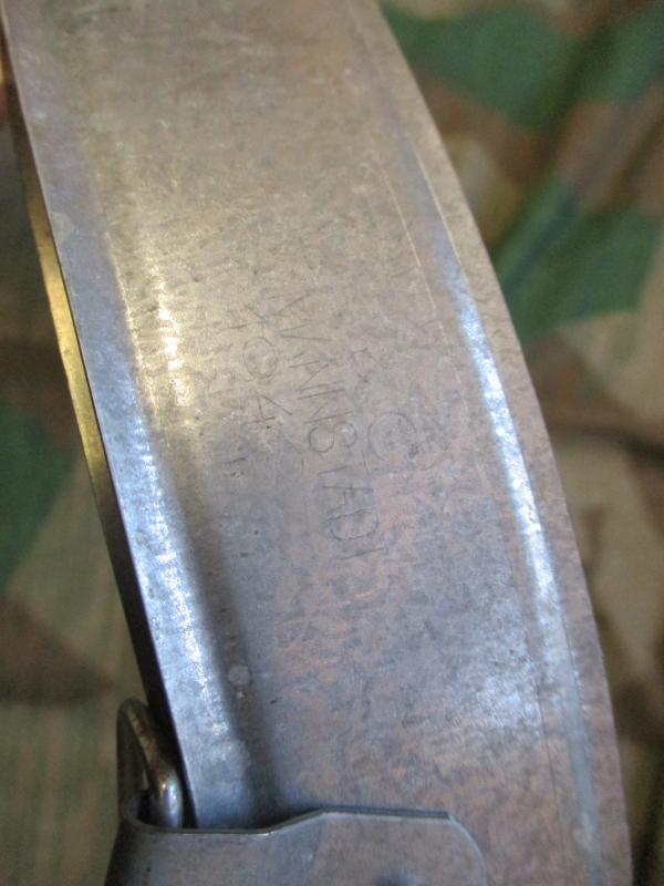 ORIGINAL WW2 GERMAN 1943 B&C M42 M40 M35 HELMET liner band 62 SHELL 54CM HEAD