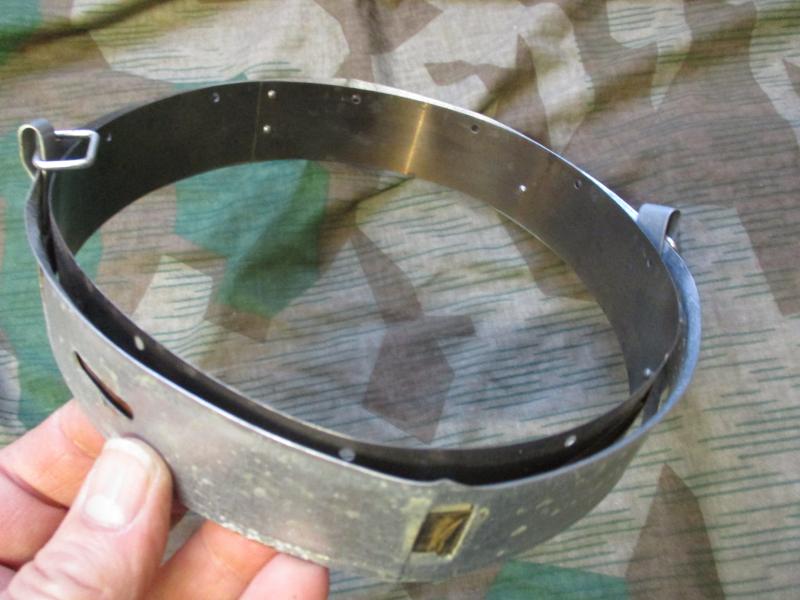 ORIGINAL WW2 GERMAN 1943 B&C M42 M40 M35 HELMET liner band 62 SHELL 54CM HEAD