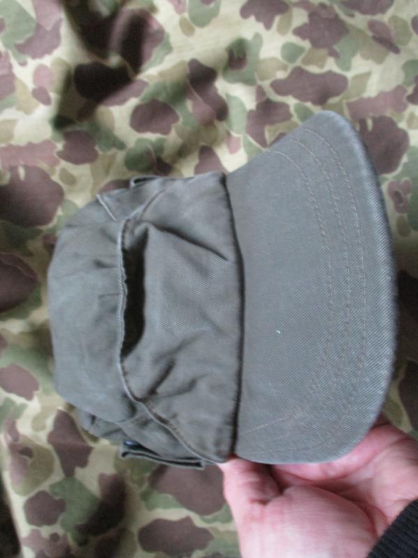 RARE genuine CANADIAN issue OLD SKOOL OG GREEN BDU COMBAT PATROL CAP HAT cadpat
