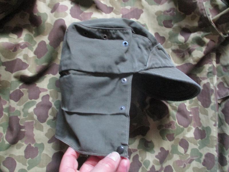 RARE genuine CANADIAN issue OLD SKOOL OG GREEN BDU COMBAT PATROL CAP HAT cadpat