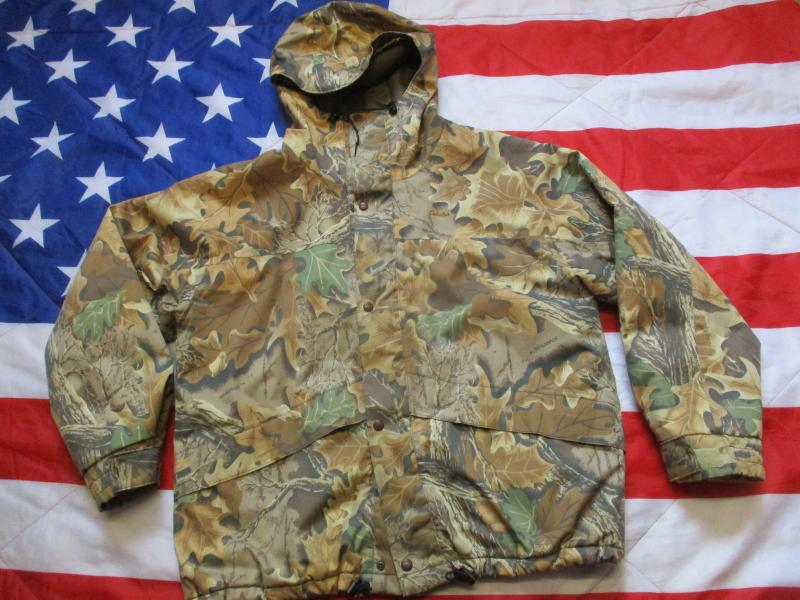 CABELAS of USA made in usa REALTREE ADVANTAGE CAMO goretex & thinsulate WINTER PARKA COAT