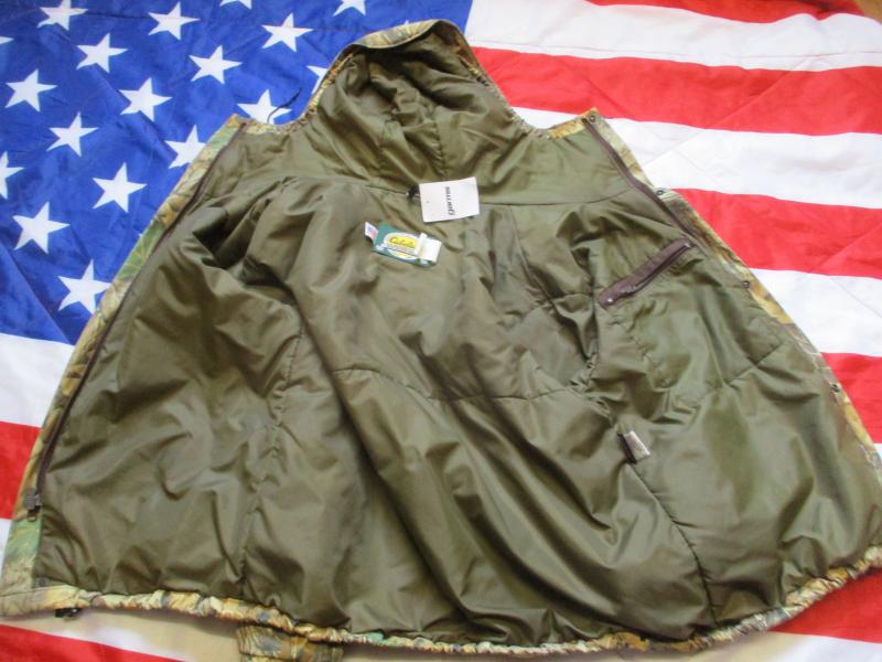 CABELAS of USA made in usa REALTREE ADVANTAGE CAMO goretex & thinsulate WINTER PARKA COAT