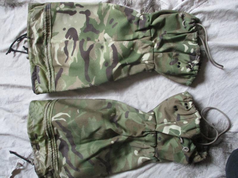 GENUINE British army ISSUE GS MTP camo MULTICAM MVP GORETEX BOOT GAITERS new
