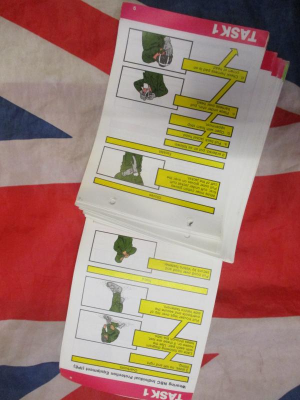 1991 AVON BRiTiSH army sas ISSUE respirator S10 SIZE 3 medium & dpm pouch & KIT