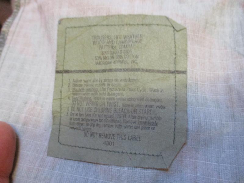 GENUINE issue USA us AMERICAN M81 woodland CAMO BDU combat PANTS TROUSERS LARGE LONG