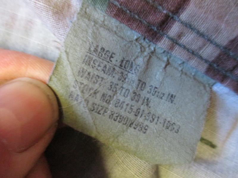 GENUINE issue USA us AMERICAN M81 woodland CAMO BDU combat PANTS TROUSERS LARGE LONG