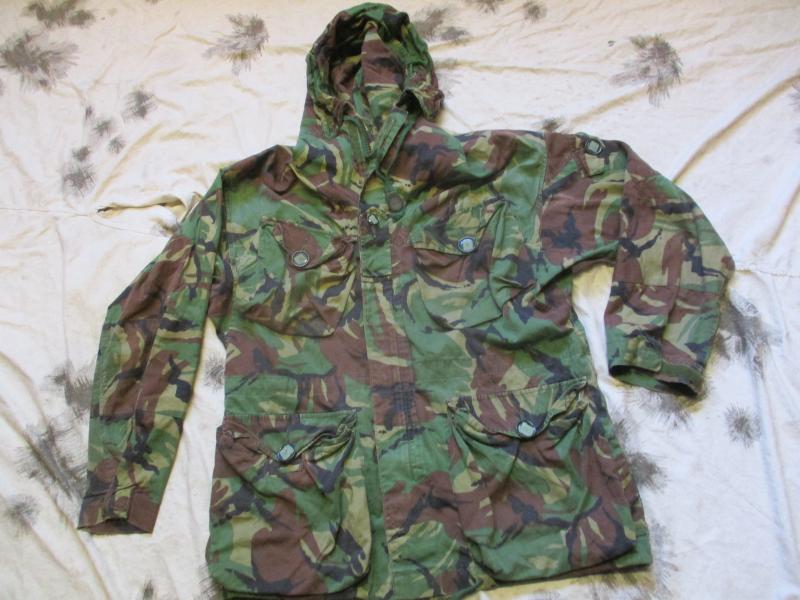 FALKLANDS WAR era 70'S dpm SAS cotton GABARDINE ARCTIC windproof SMOCK no arm ffd  pocket 2rank slides