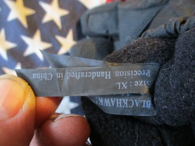 BLACKHAWK usa ECW 2 cold weather combat WINTER OPS COMBAT GLOVES black XL