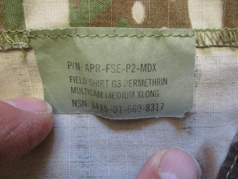 REAL ussf issue GEN III G3 CRYE PRECISION multicam FIELD SHIRT JACKET combat MEDIUM