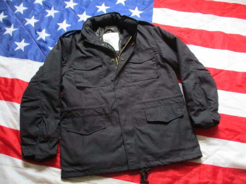 ROTHCO USA US ARMY black M65 field COAT combat jacket & LINER new S-R