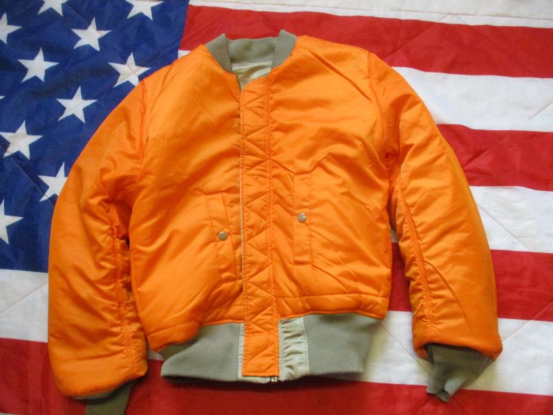 REAL ORIGINAL ALPHA INDUSTRIES USA MA1 bomber pilot JACKET COAT khaki tan SMALL new