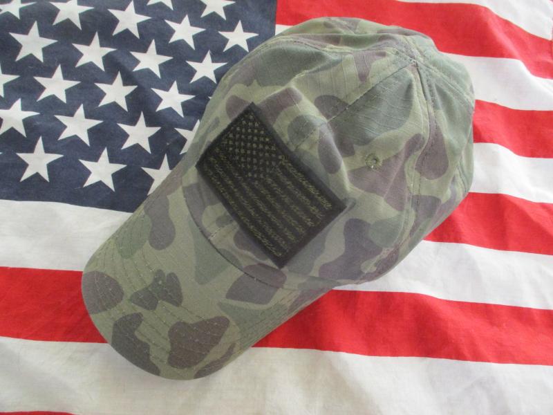 ROUGE AMERICAN WW2 FROG SKIN / VIETNAM WAR DUCK HUNTER CAMO warrior BASEBALL CAP