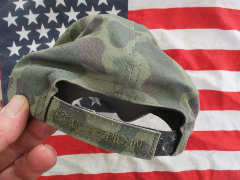 ROUGE AMERICAN WW2 FROG SKIN / VIETNAM WAR DUCK HUNTER CAMO warrior BASEBALL CAP