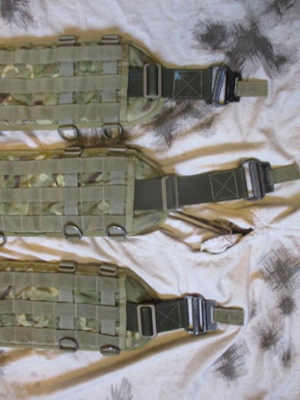 Old skool JAYJAYS of Brecon AIRBORNE MOLLE ROLL PIN belt HIPPO PAD WEBBING mtp