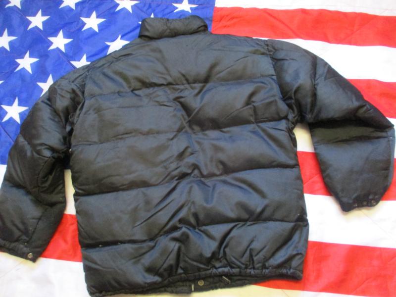 GENUINE ALPHA INDUSTRIES USA warm down feather filled ARCTIC JACKET black MEDIUM