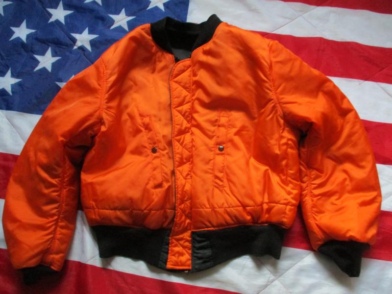REAL ORIGINAL ALPHA INDUSTRIES USA MA1 bomber pilot JACKET COAT black XL