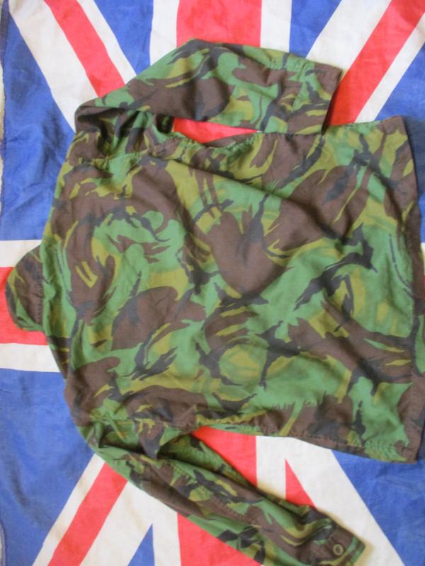 GENUINE ISSUE 70'S DPM CAMO 68 JUNGLE TROPICAL COMBAT SHIRT falklands WAR era 170/104 Large
