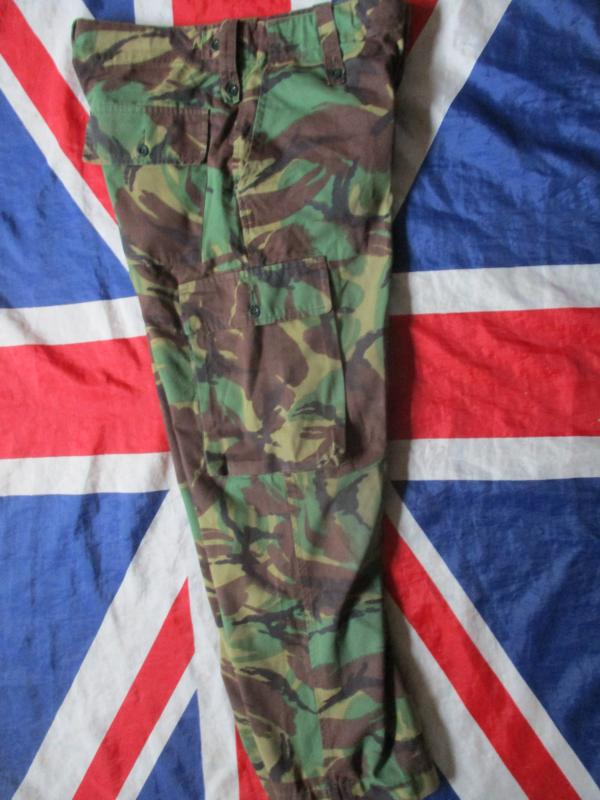 GENUINE british army old type 1980's 90's DPM JUNGLE TROPICAL COMBAT TROUSERS medium
