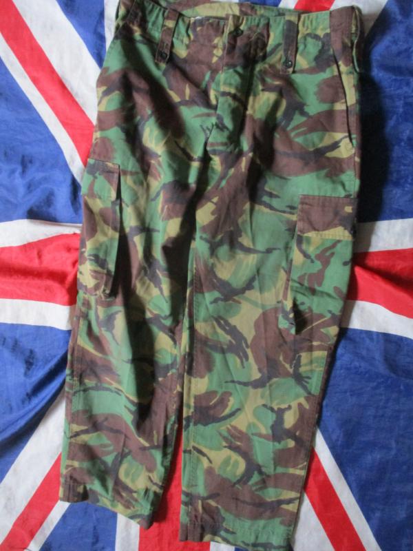 GENUINE british army old type 1980's 90's DPM JUNGLE TROPICAL COMBAT TROUSERS medium