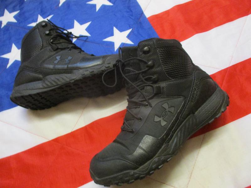 Under Armour Valsetz RTS Black Tactical SF CT TEAM / Patrol Boots Uk 10 m