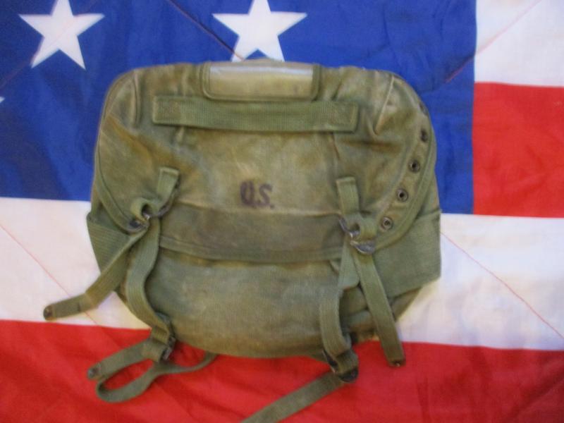 US ARMY / USMC issue VIETNAM WAR M1956 M56 WEBBING 2nd PATTERN BUTT PACK