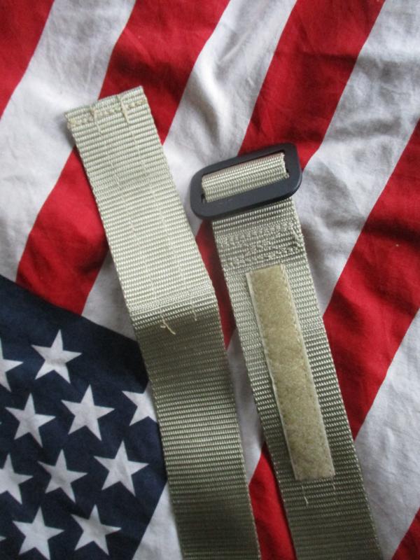 ORIGINAL RAINE USA BDU ACU combat TROUSER BELT RIGGER RIGGERS desert tan XL