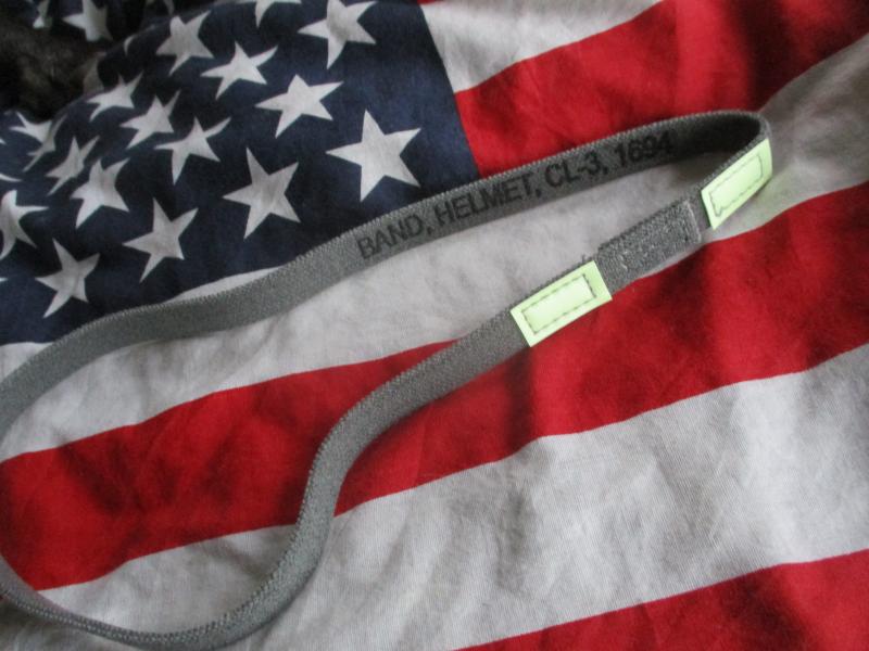 genuine USARMY USSF ISSUE real ACH MICH HELMET ranger BAND glow in dark cats eyes